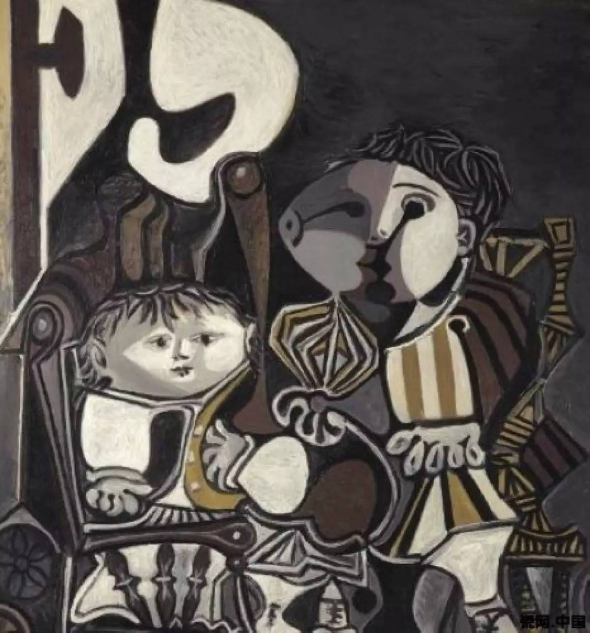 展望傅抱石1954年作《云中君和大司命瓦